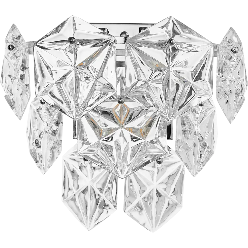 Бра Freya FR1004WL-02CH, цвет хром/бесцветный STLM-2047776 - Вид №1