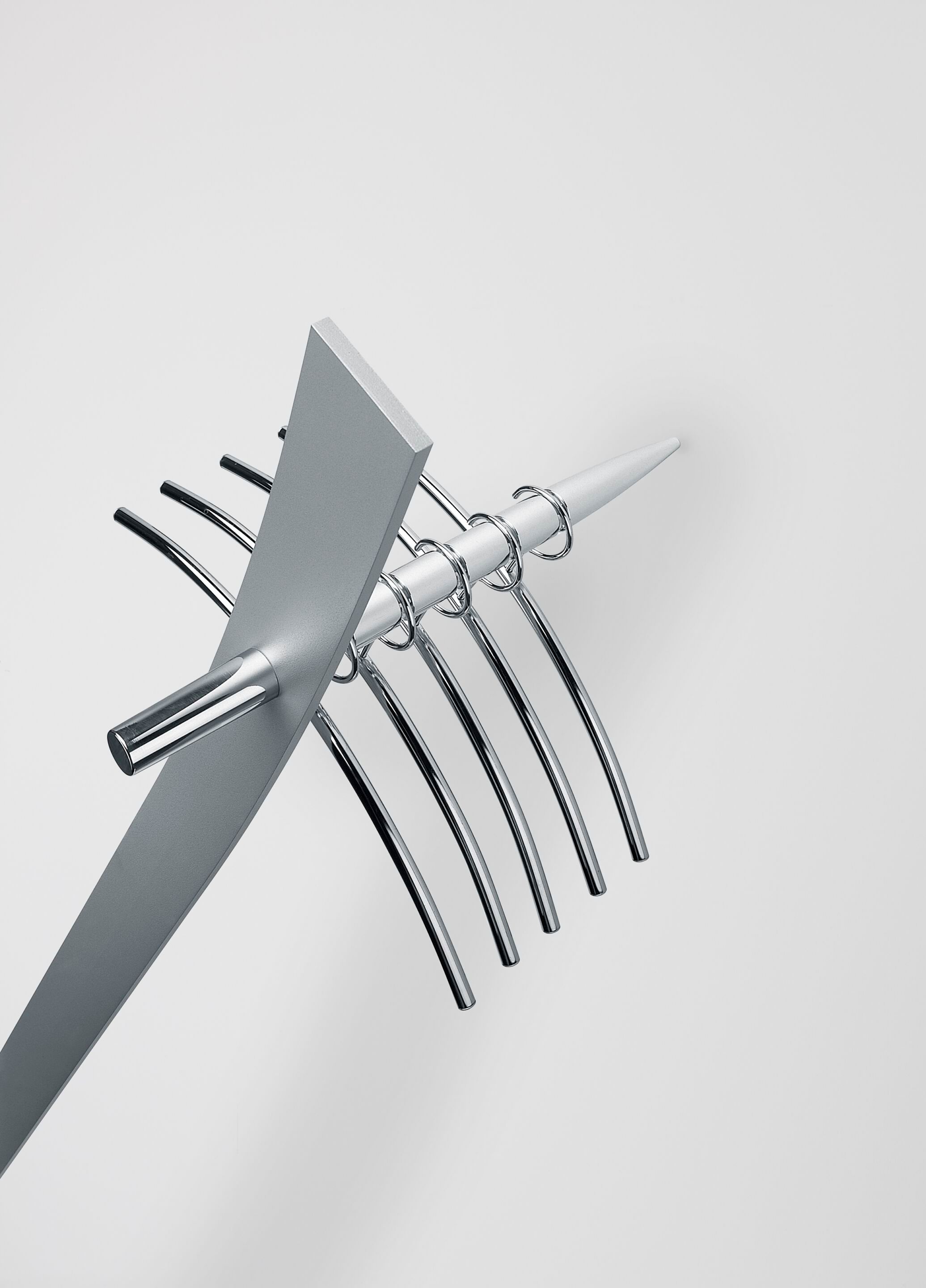 Алюминиевая настенная офисная вешалка с порошковым покрытием Cascando STANDALONE ARCH-00033713 - Вид №1