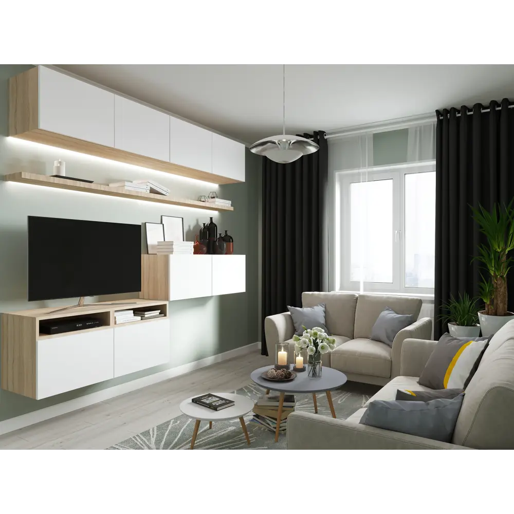 Плинтус потолочный полистирол Inspire С14/70 белый 70х70х2000 мм STLM-2211298 - Вид №6