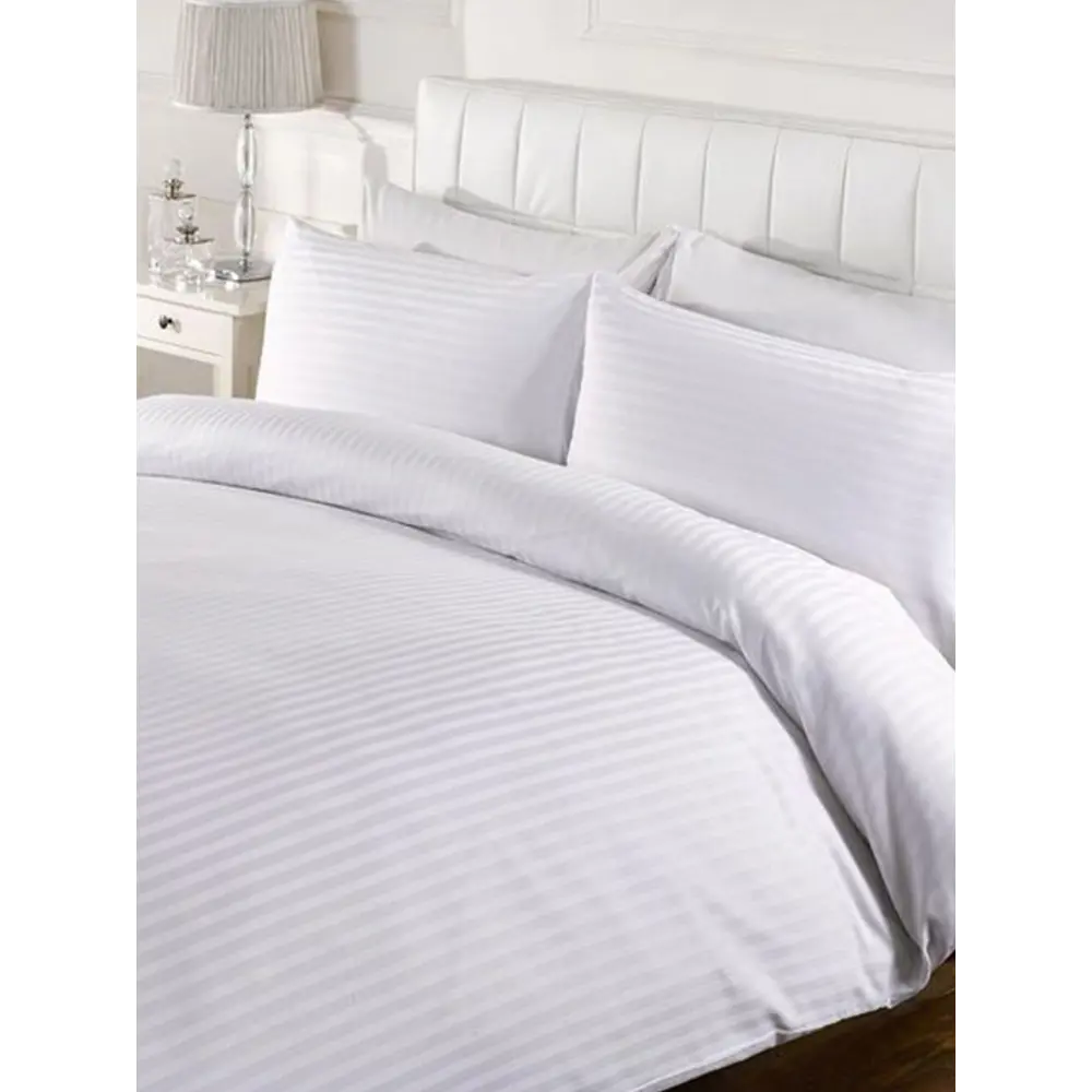 Пододеяльник Tex Republic 200Х220 страйп-сатин цвет белый 31111 STLM-2180600 - Вид №4