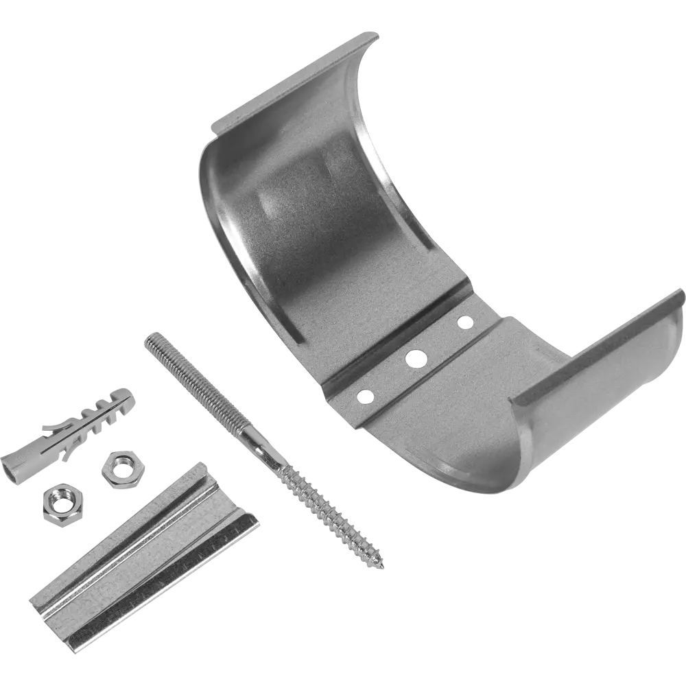 Крепление для трубы на кирпич D90 оцинкованный ВЕГА STLM-2151523 - Вид №1