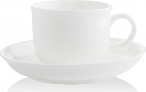 10624409 Mix&Match Чашка кофейная с блюдцем Mix&Match Элемент 100мл, фарфор Фарфор костяной