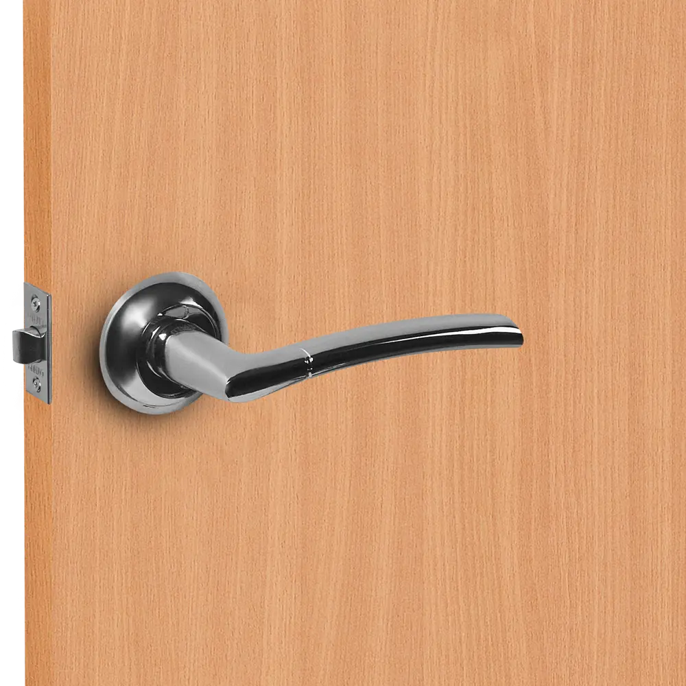 Дверные ручки Punto Ardea без запирания комплект цвет хром STLM-2151738 - Вид №5