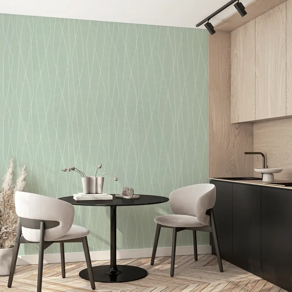 Обои флизелиновые Wall Decor Рига зеленые 1.06 м 75347-17 STLM-2163190 - Вид №3