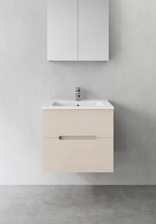 1390223 Шкаф Для Умывальника Compact Sun Askmönster 600 Hafa Ясень 