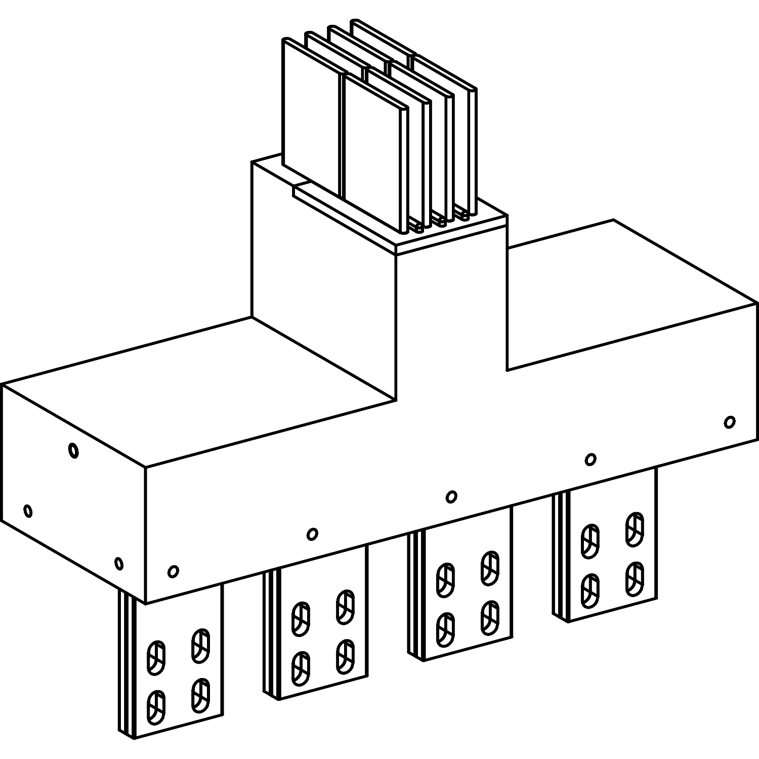 KRC1600ER43 СЕКЦИЯ ВВОДНАЯ ПРЯМАЯ Schneider Electric Canalis 