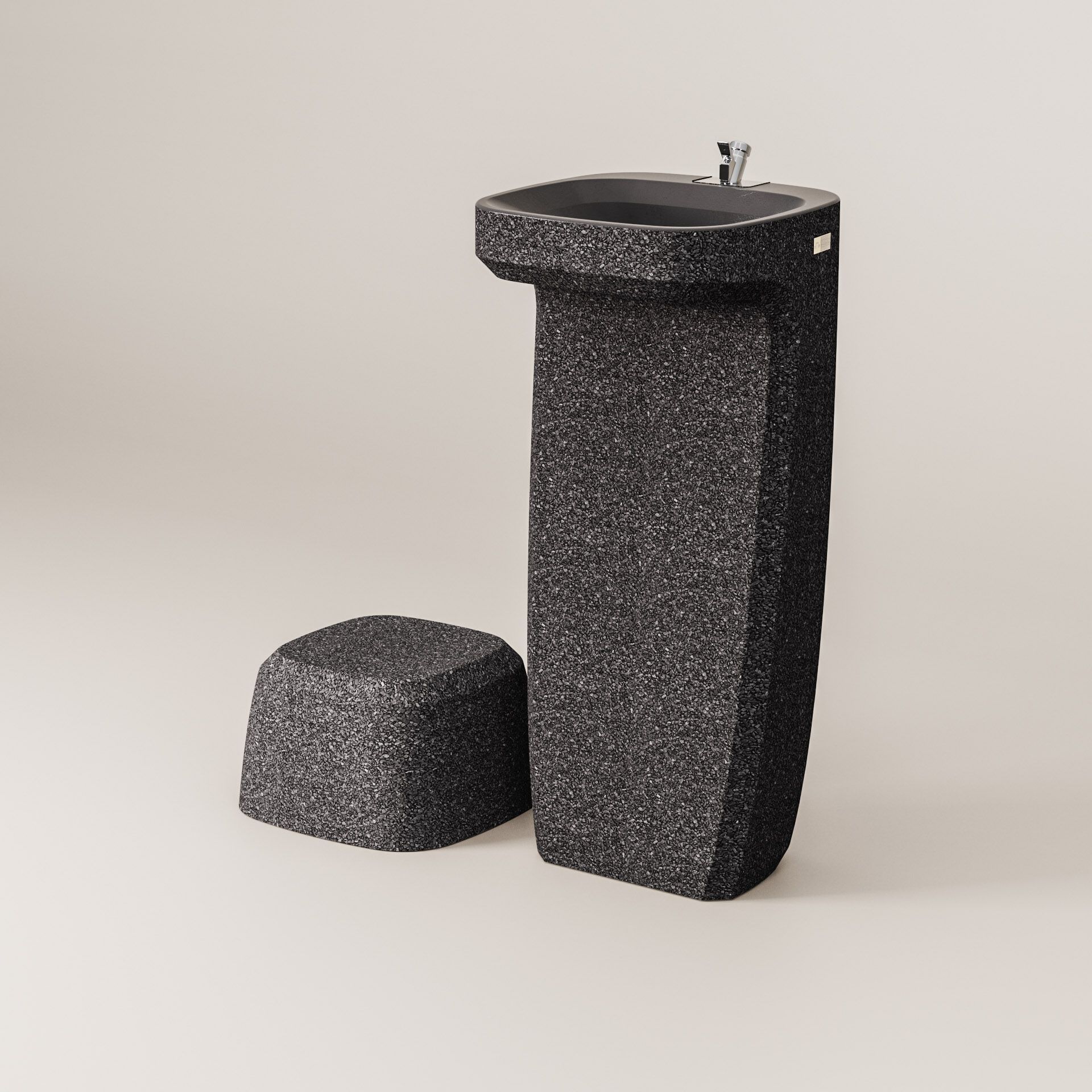 Бетонный пол фонтан Kremen ARCH-00068100 - Вид №15