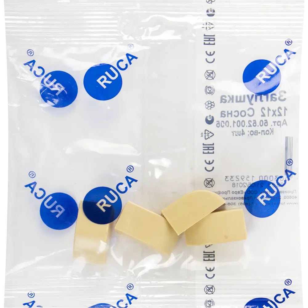 Заглушка для кабель-канала 12х12 мм цвет сосна 4 шт Santreyd STLM-2106232 - Вид №1