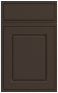 Фасады для кухни Классика Фрезеровка «Бостон» Браун грей №554