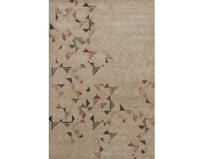 Прямоугольный ковер ручной работы из бамбукового волокна