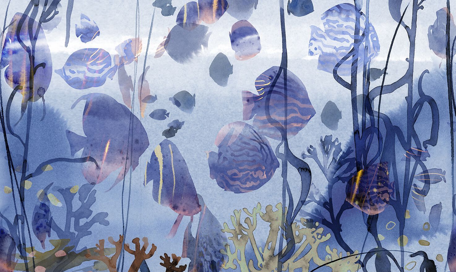 Животные обои Jannelli&Volpi PESCI ARCH-00061927 - Вид №1