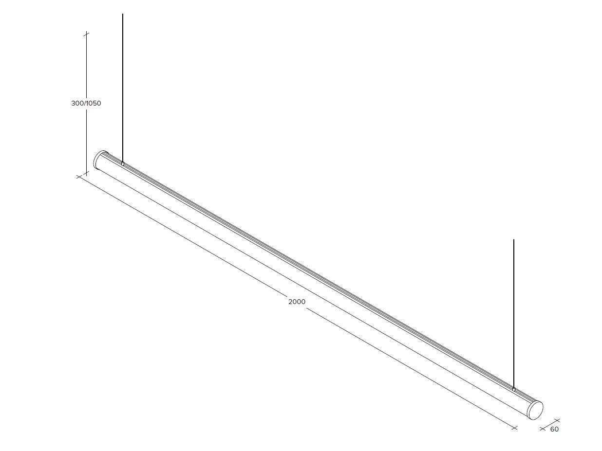 Алюминиевый светодиодный подвесной светильник Tecnico Pirgos ARCH-00121797 - Вид №9