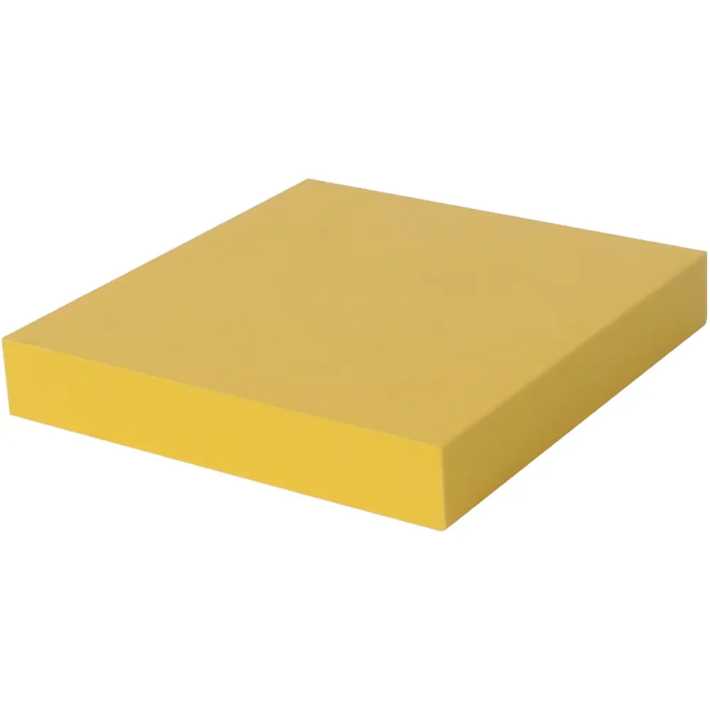 Полка мебельная прямая 23x23.5x3.8 см МДФ цвет жёлтый SPACEO STLM-2007945