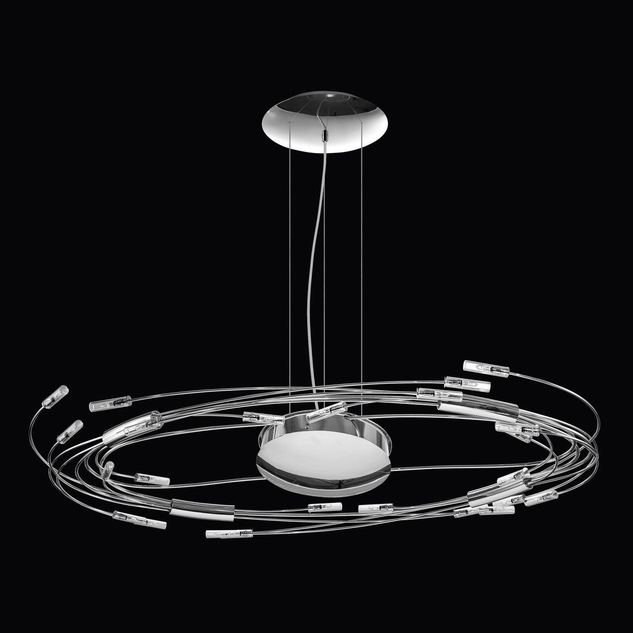 Подвесной светильник Lightstar Ovale 784344 LIGHTSTAR ДИЗАЙНЕРСКИЕ, OVALE 072224 Черный  - Вид №2