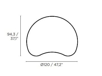 Керамический низкий садовый столик Royal Botania Organix Lounge ARCH-00135285 - Вид №26