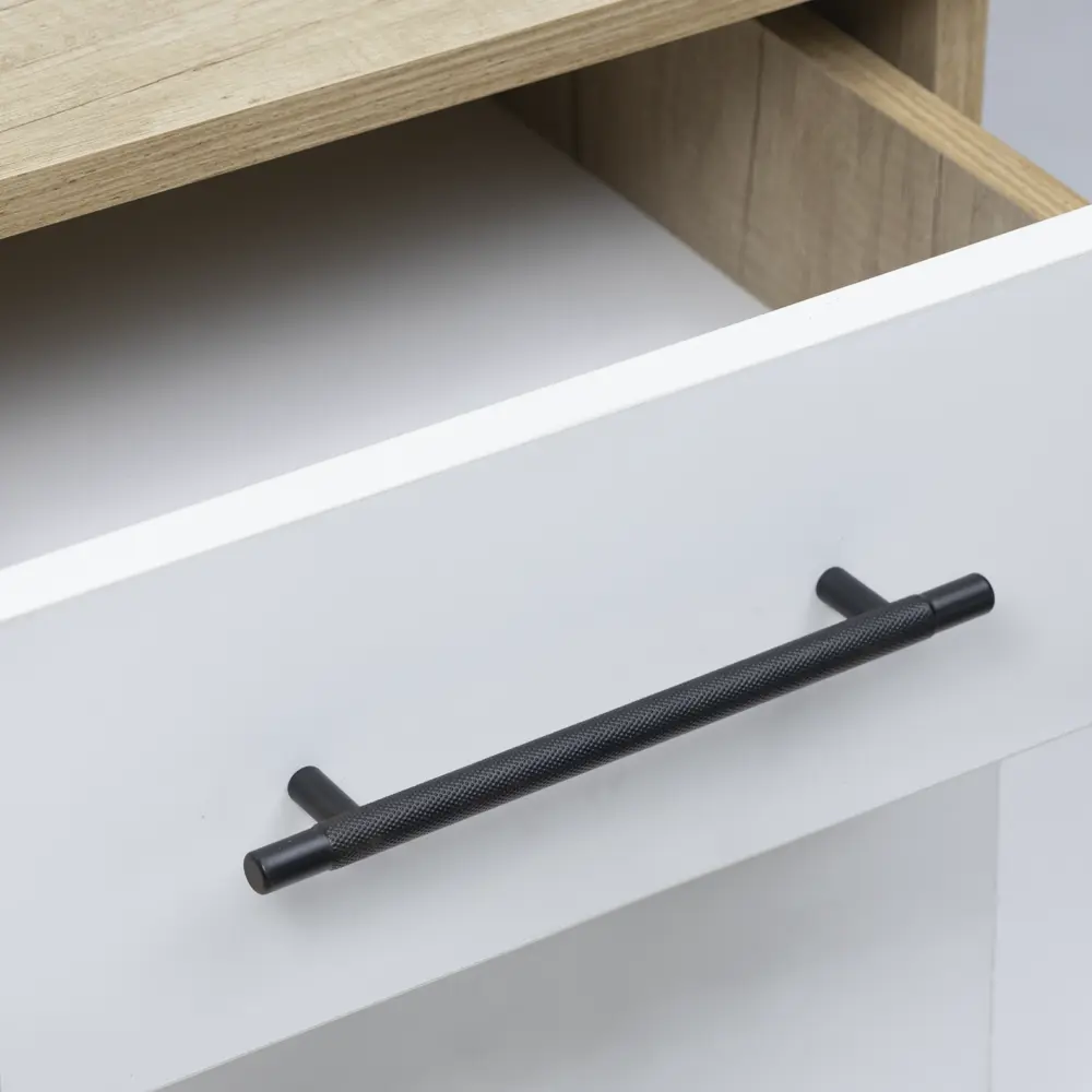 Мебельная ручка-рейлинг Cobra матовый черный 96 мм AKS STLM-2129358 - Вид №6