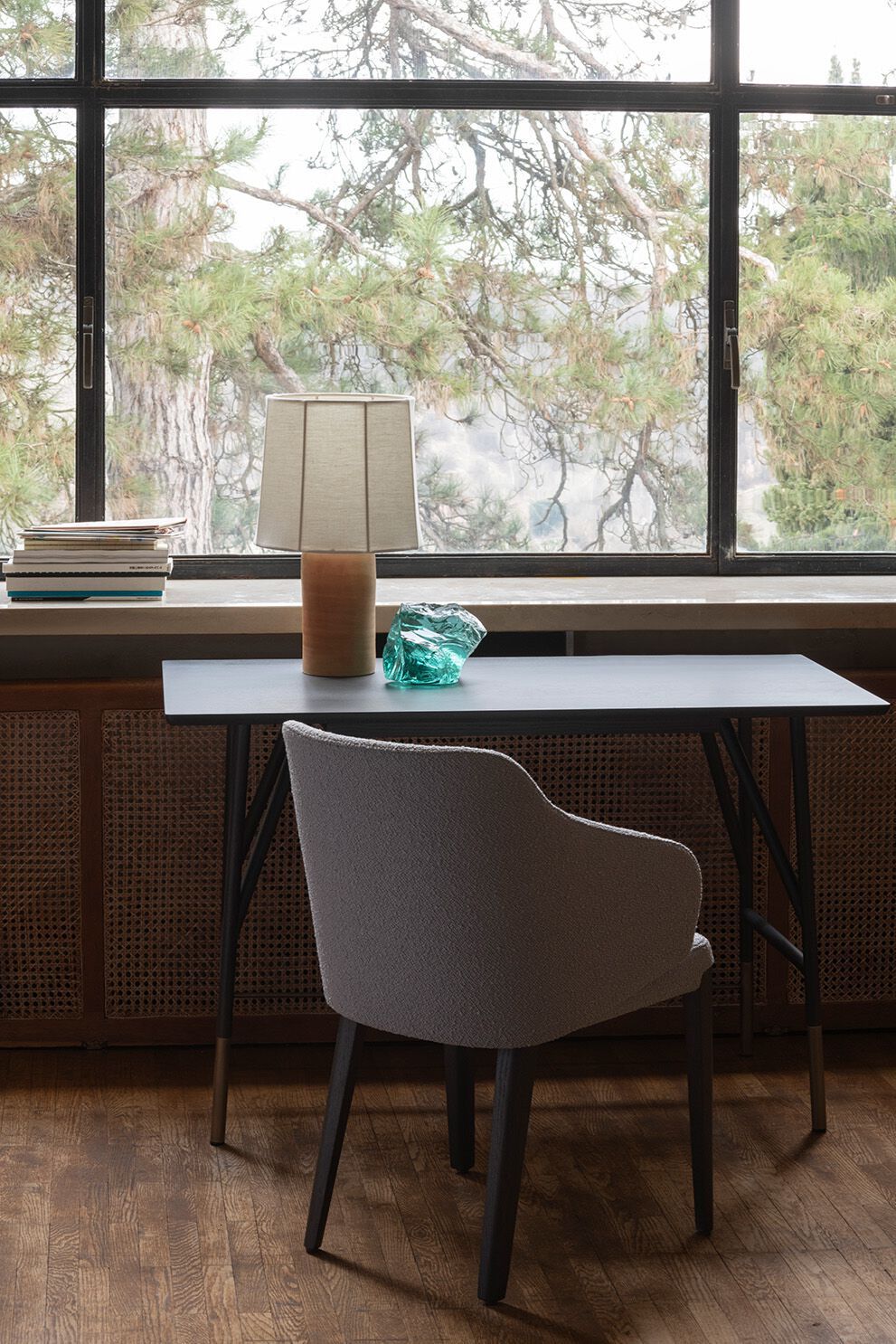 Письменный стол из бука с ящиком Potocco Wood_Y ARCH-00142634 - Вид №2