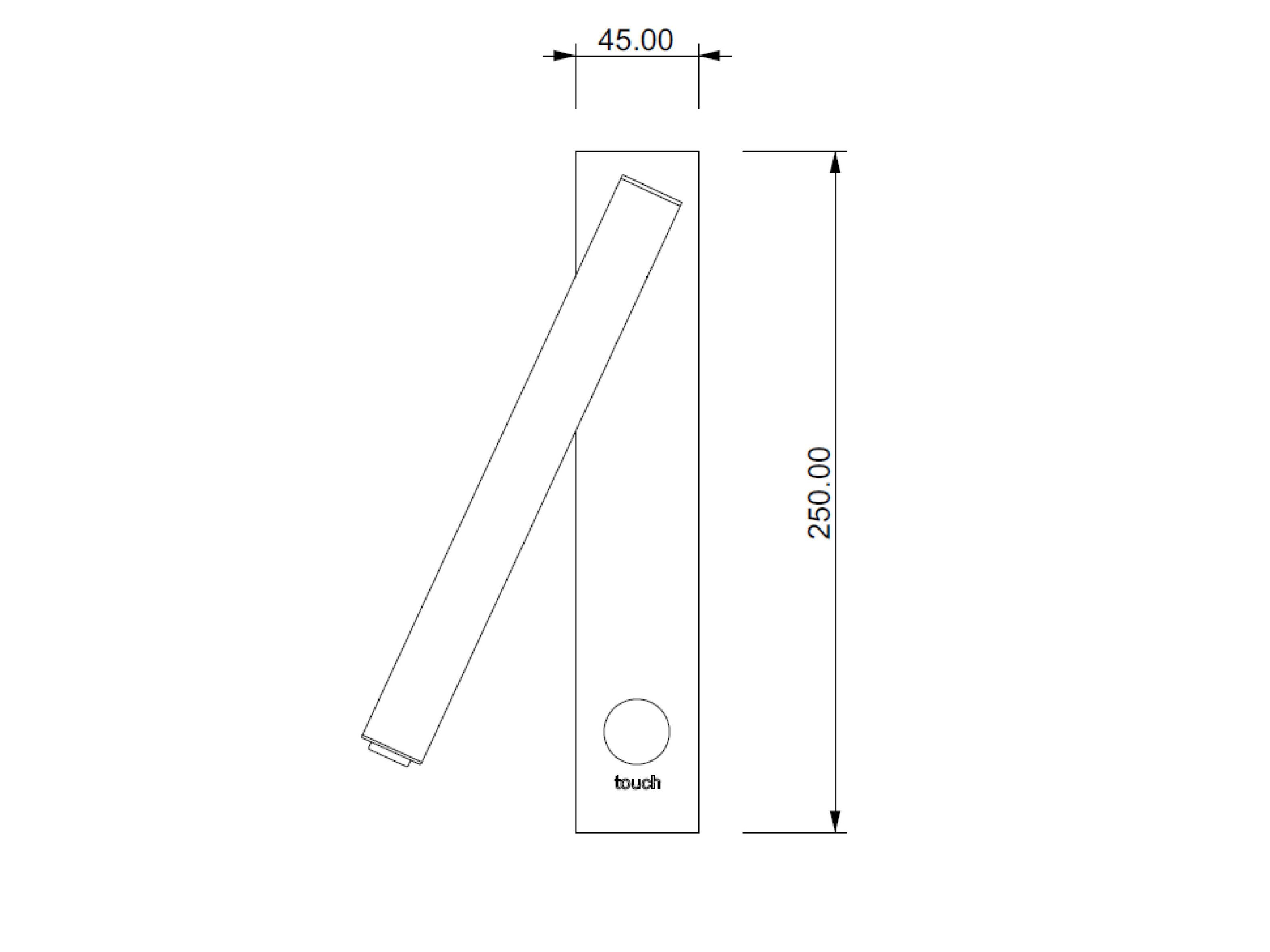 Регулируемая металлическая светодиодная лампа для чтения Lampex Italiana ZARA ARCH-00026511 - Вид №2