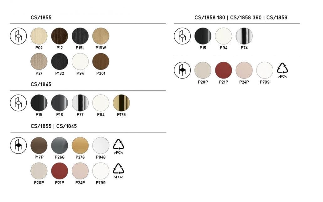 Штабелируемый стул из поликарбоната с подлокотниками Calligaris SAINT TROPEZ ARCH-00070800 - Вид №8