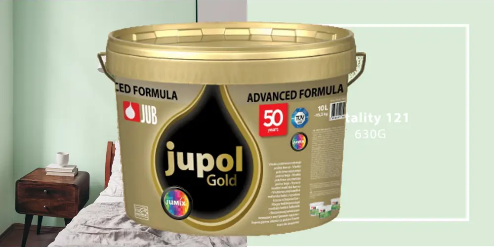 91160437 Краска для внутренних покрытий JUB 1009809-630G JUPOL GOLD цвет зеленый 5 л STLM-0504423