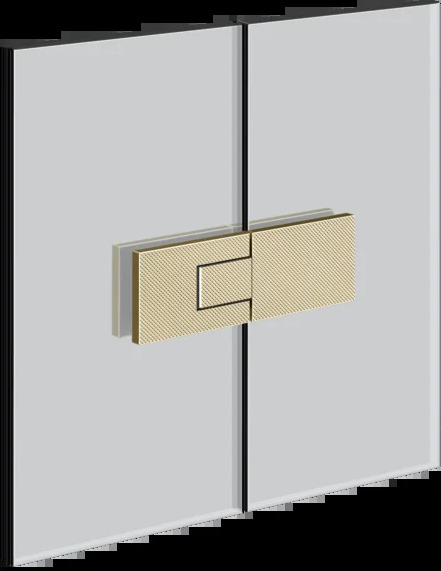 Петли с функцией подъема 67615 710 Gessi Shower g ЛАТУНЬ PVD
