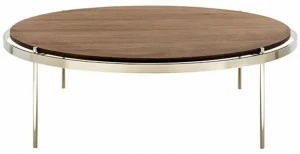 HC28 Cosmo Круглый деревянный журнальный столик  41c001 / 41c002