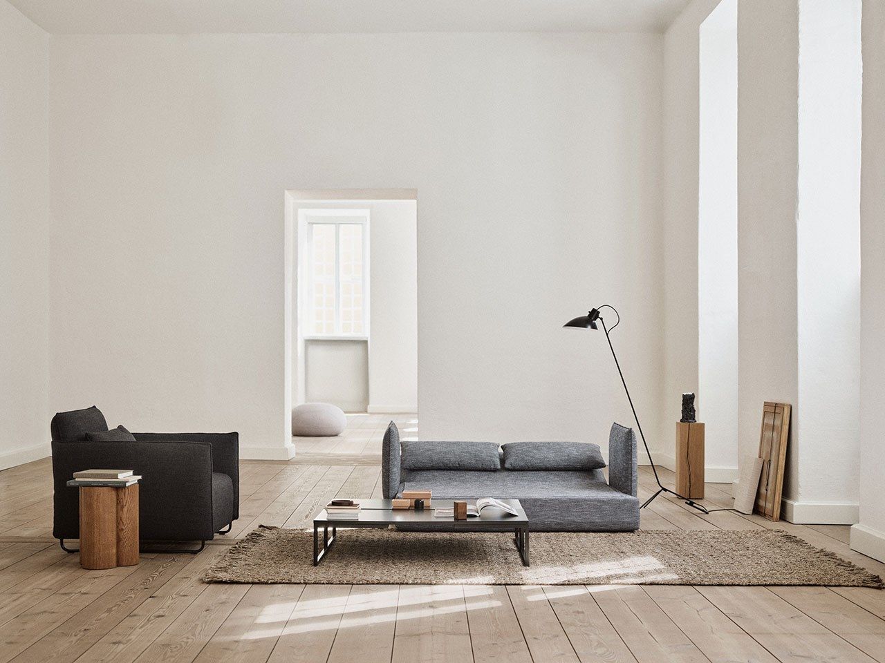 Диван-кровать из ткани SOFTLINE Cord ARCH-00085908 - Вид №6