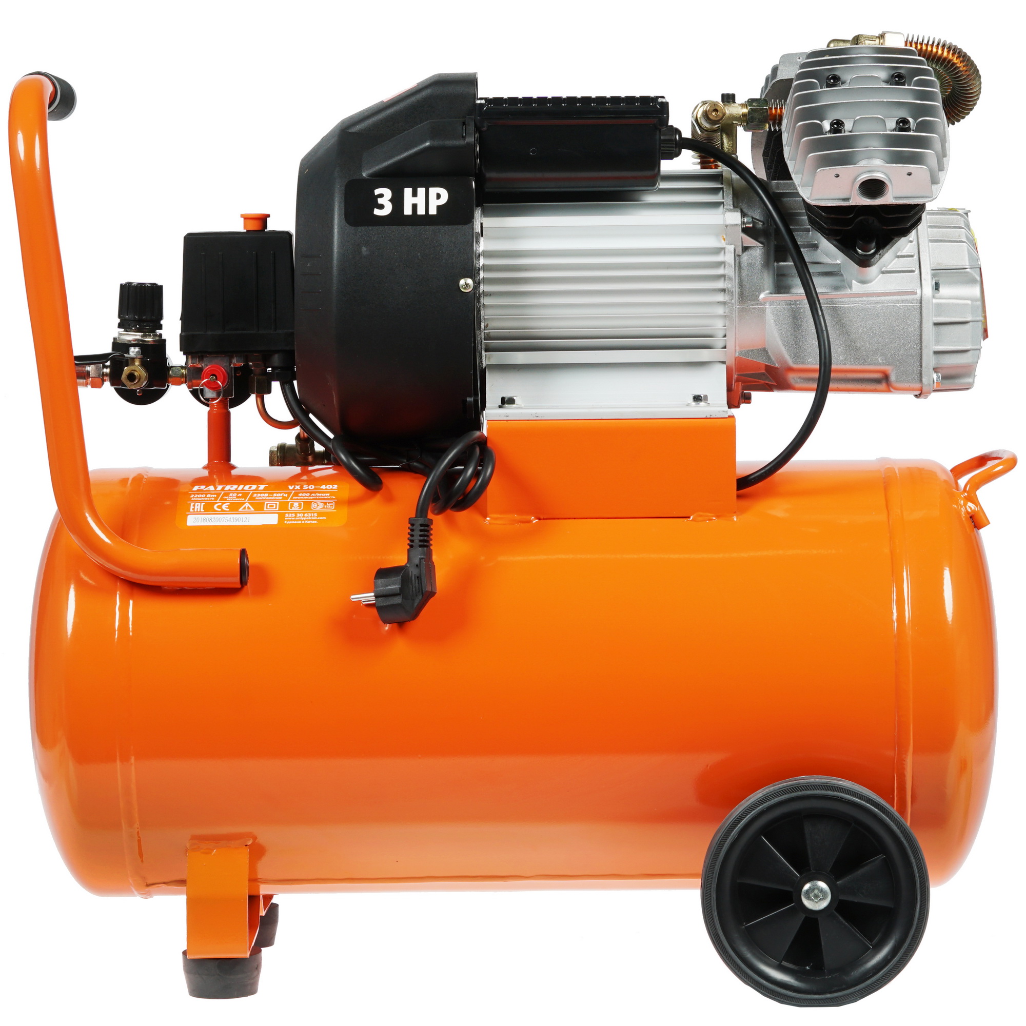 Компрессор поршневой масляный Patriot VX 50-402 1229147 STDN-0089159 - Вид №2