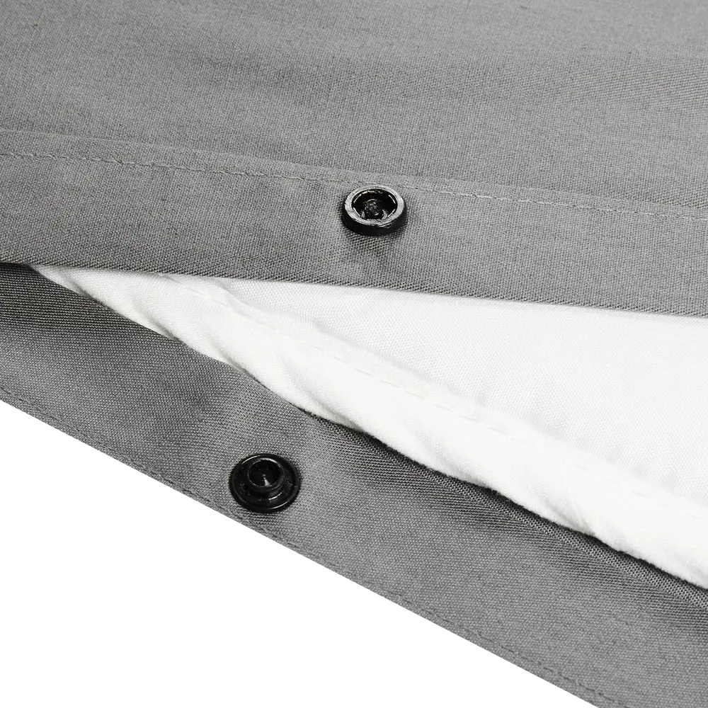 Пододеяльник Inspire 175x215 см сатин цвет графит STLM-2115707 - Вид №2