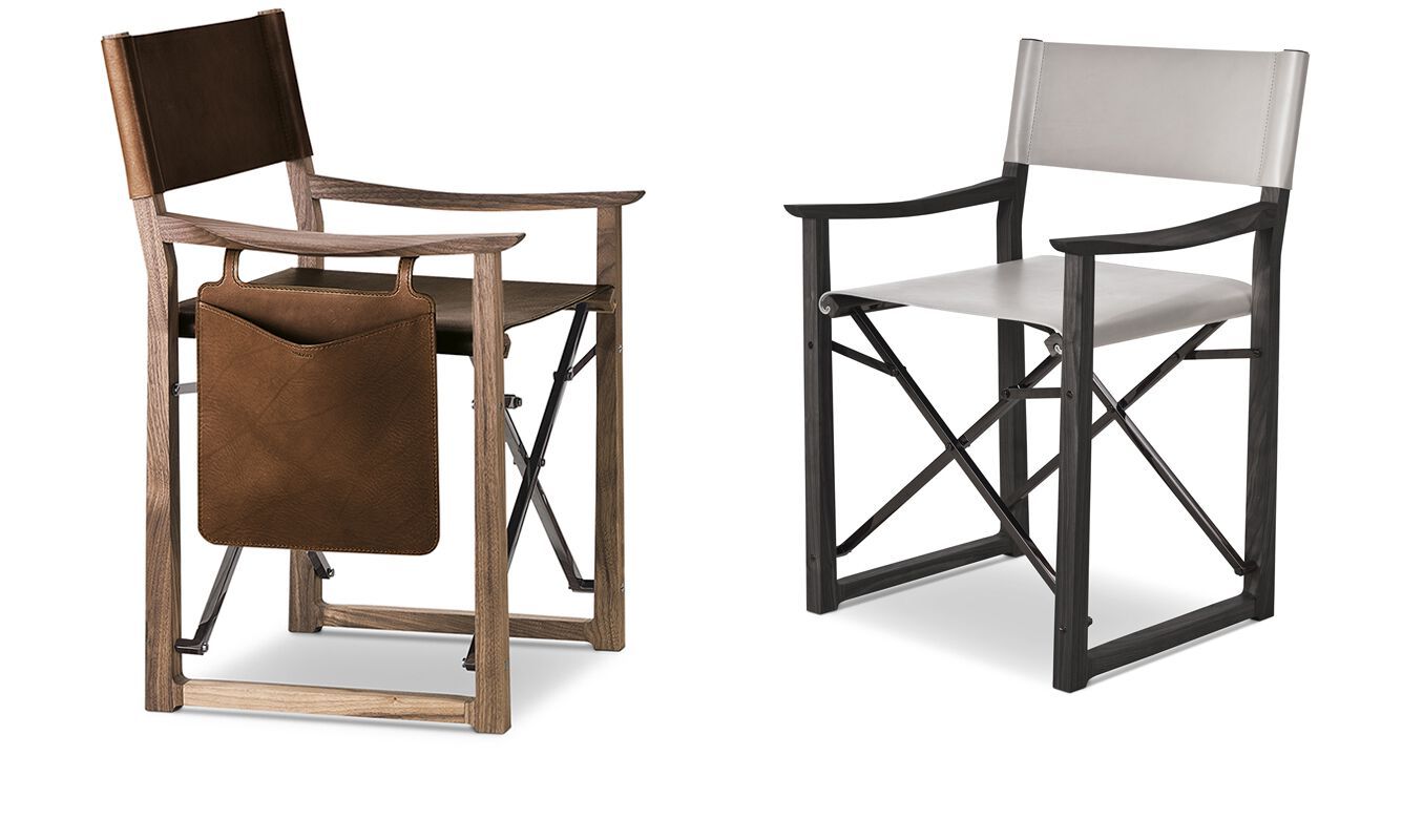 Кожаный складной стул директора i 4 Mariani CLAP ARCH-00024338 - Вид №5