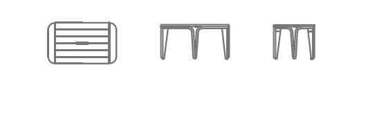 Тканевая подставка для ног / табурет HOOKL und STOOL LayAir ARCH-00094318 - Вид №1