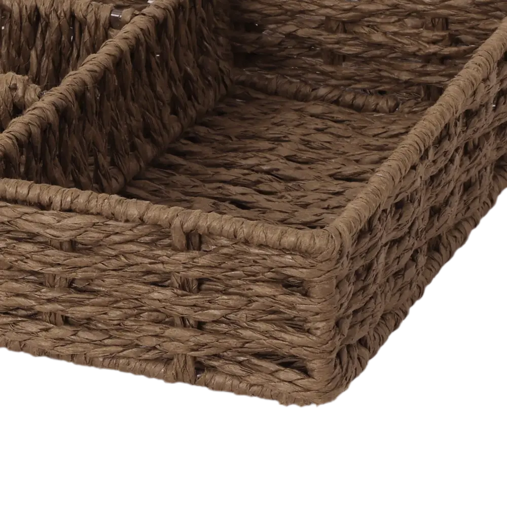 Корзина Konsensa 31x21x5 см бумага цвет коричневый 89439481 STLM-2183786  - Вид №1