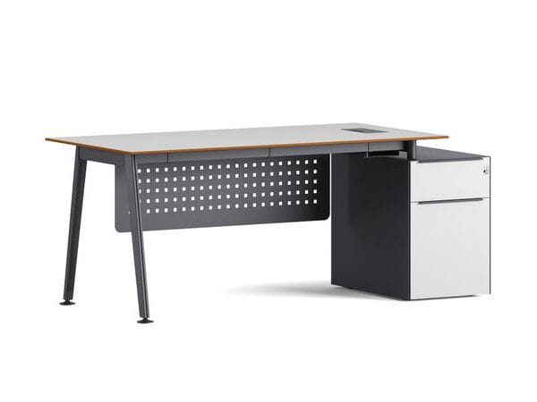 Деревянный прямоугольный стол с ящиками Ersa HANA ARCH-00100596 - Вид №1