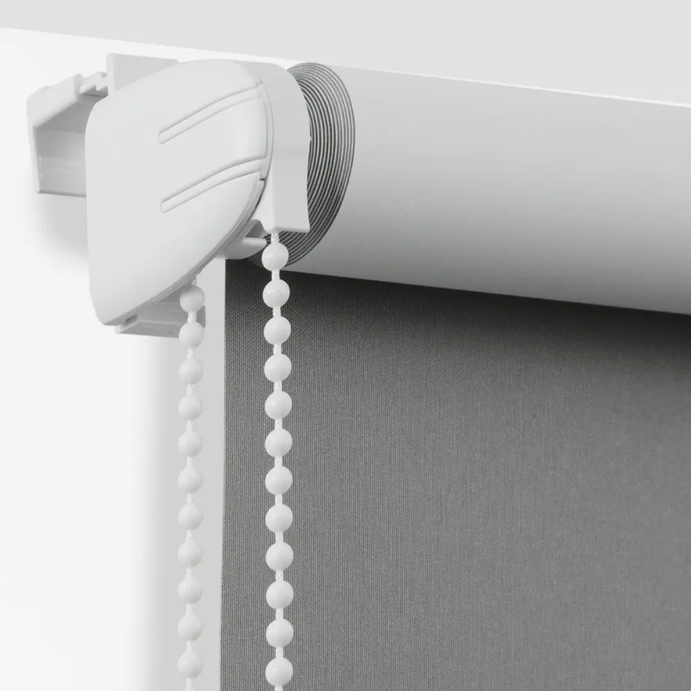 Штора рулонная Inspire блэкаут, 100x160 см, цвет серый BLACKOUT STLM-2056783 - Вид №1