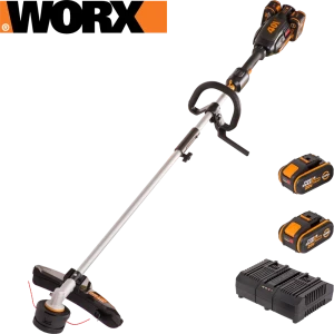 Триммер аккумуляторный бесщёточный Worx WG186E.1 40 В АКБ и ЗУ входит в комплект