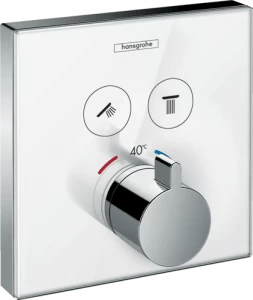 15738400 Стеклянный термостат ShowerSelect для 2-х функций скрытого монтажа Hansgrohe