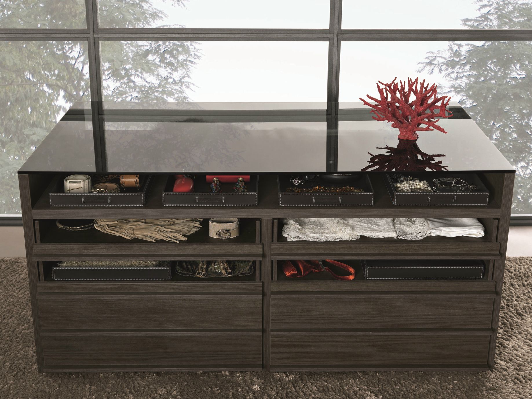 Деревянная гардеробная MisuraEmme MILLIMETRICA ARCH-00010157 - Вид №7