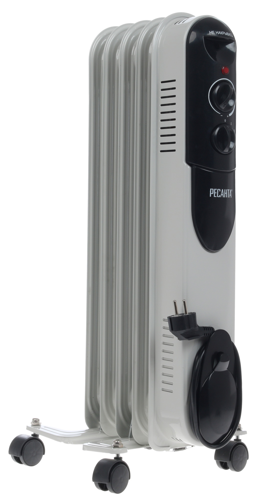 1076915 Масляный обогреватель Ресанта ОМПТ-5Н белый STDN-0015882