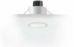 EGOLUCE Круглый встраиваемый светодиодный точечный светильник Easy 6441 + power led