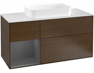 Villeroy&Boch Тумба под раковину Прямоугольная версия F291GKGN Finion Walnut Veneer