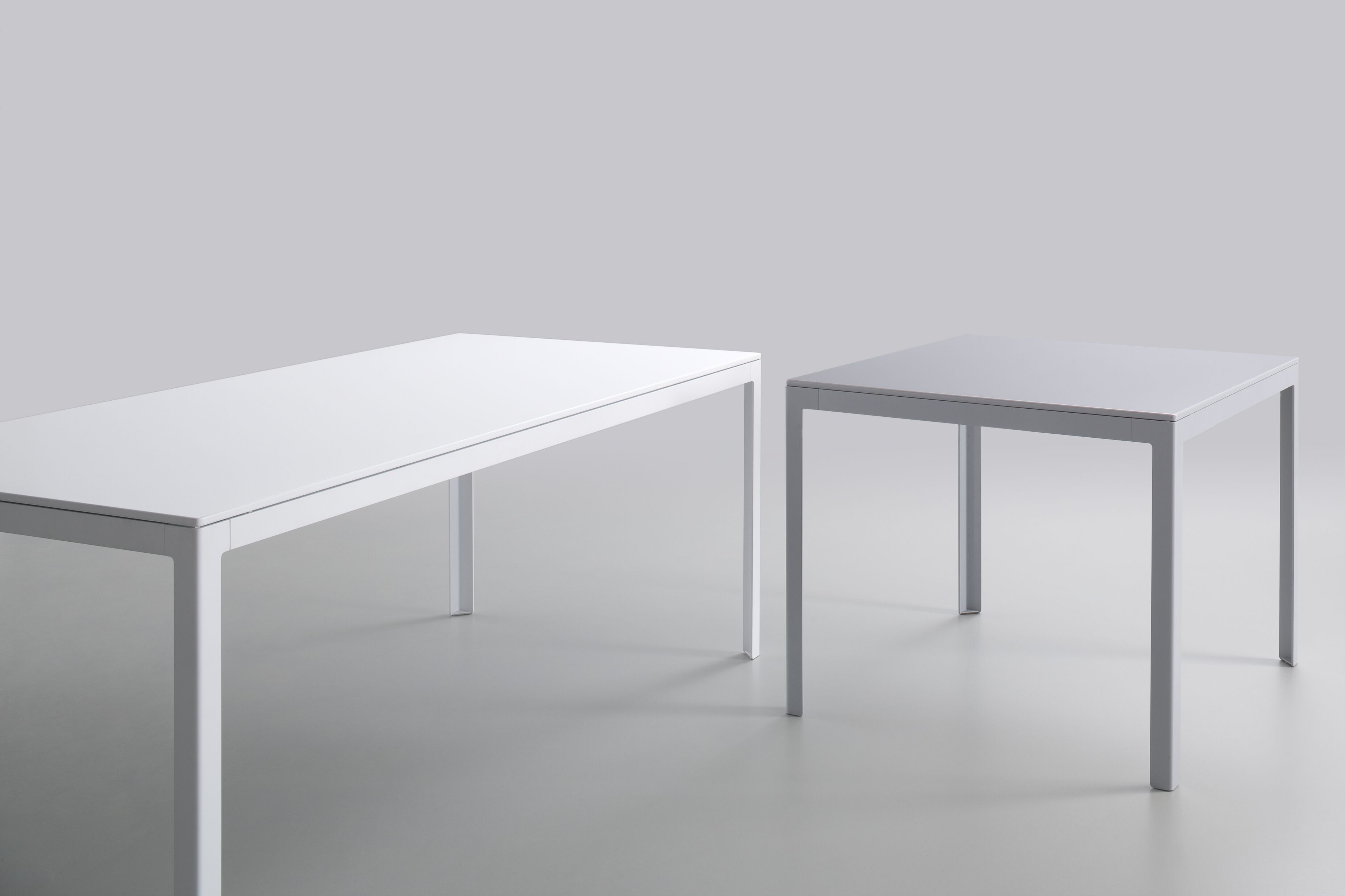 Алюминиевый стол с деревянной столешницей isOnAir Bertoncini ARCH-00100504 - Вид №5