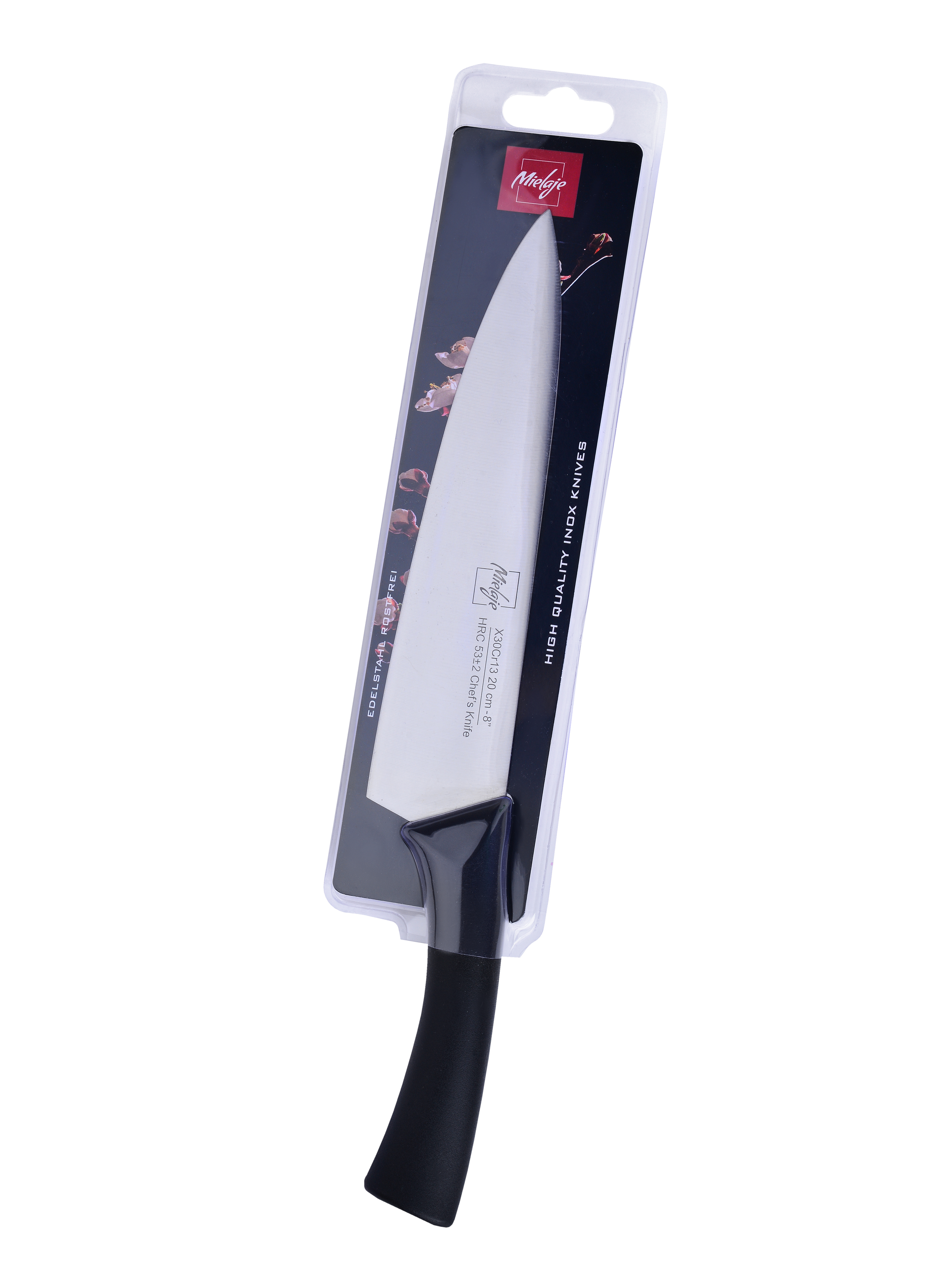 91076504 Нож Santoku chef 20 см цвет стальной серый STLM-0471495 MIELAJE
