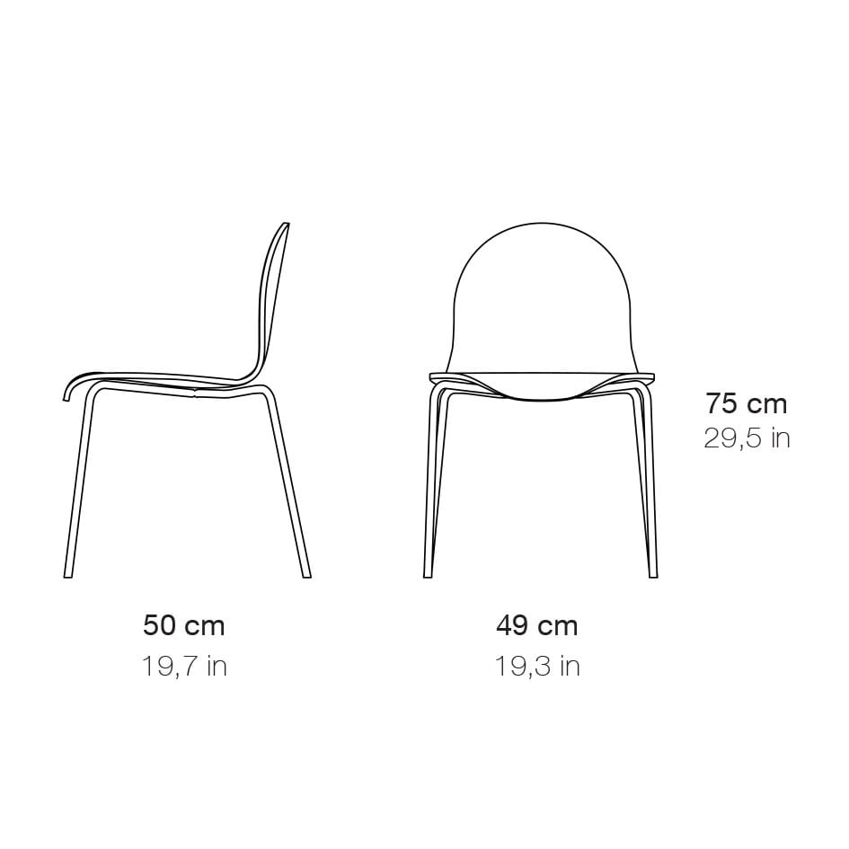 Штабелируемый стул Branca Lisboa NORMA ARCH-00078816 - Вид №8