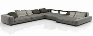 Nube Italia Секционный диван со съемным чехлом из ткани Myfair