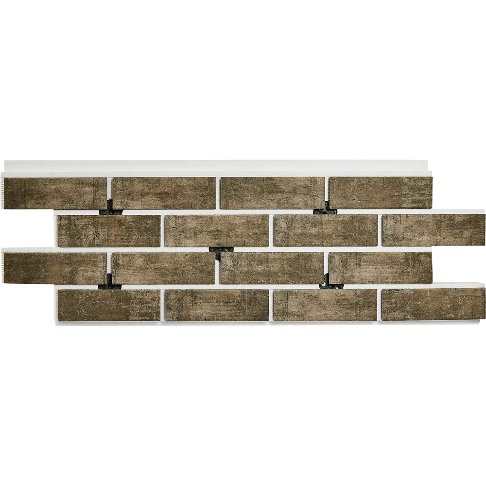 Термопанель рядовая Мосстрой-31 Brick Wall натурал 118x41x5 см STLM-2047499