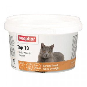 Т00020566 Витамины для кошек Тор10 180шт Beaphar