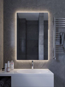 90718558 q705022am с подсветкой 50х70см Зеркало для ванной STLM-0353080 AURAMIRA