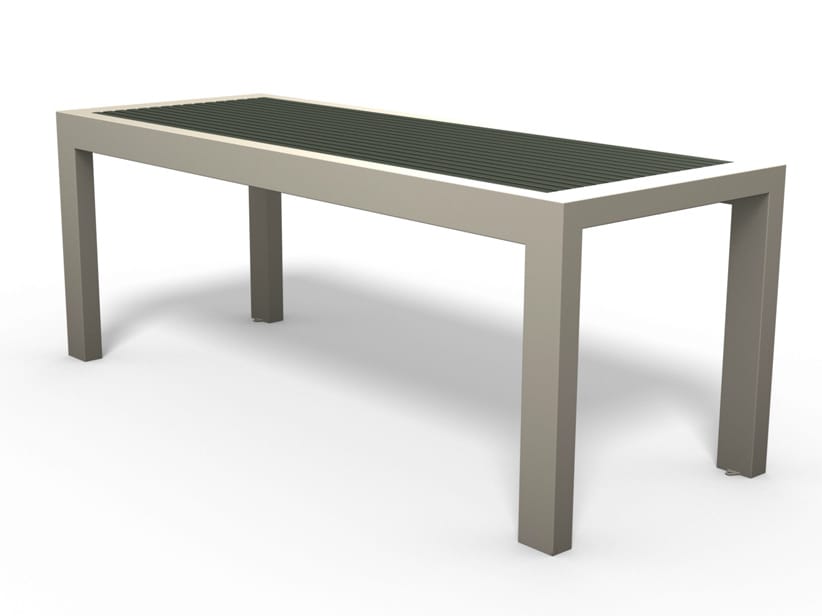 Садовый стол из нержавеющей стали и ПЭТ BENKERT BANKE Comfony ARCH-00027364 - Вид №2