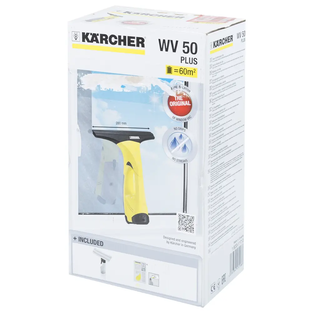 Аппарат для мойки окон Karcher WV 50, аккумуляторный, Li-ion 3.6 В Santreyd STLM-2002593 - Вид №3