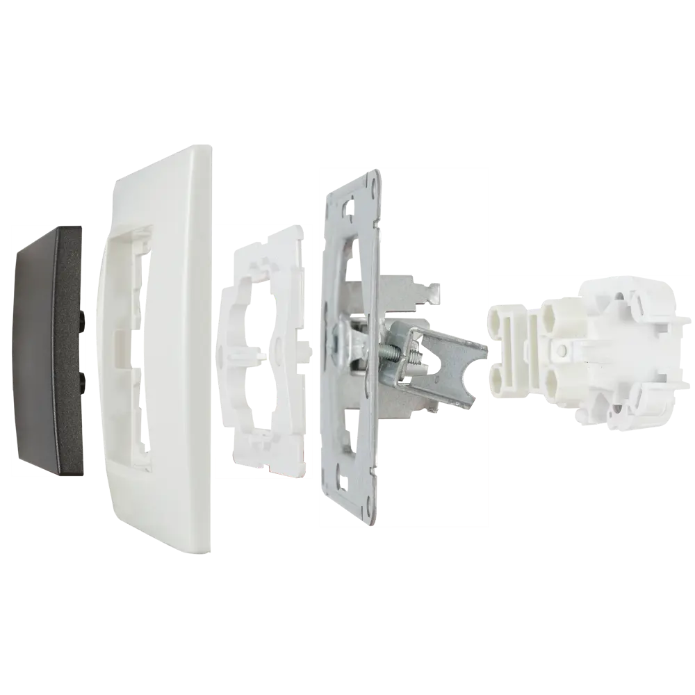 Systeme Electric W59 - Одноклавишный выключатель для скрытого монтажа 82797993 STLM-0036023 - Вид №3